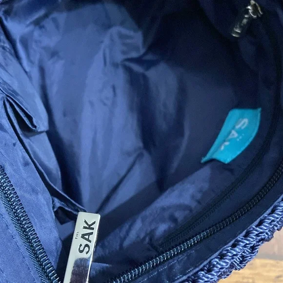 The sak crocheted small purse! Looks new! Clean no wear! - Picture 3 of 10